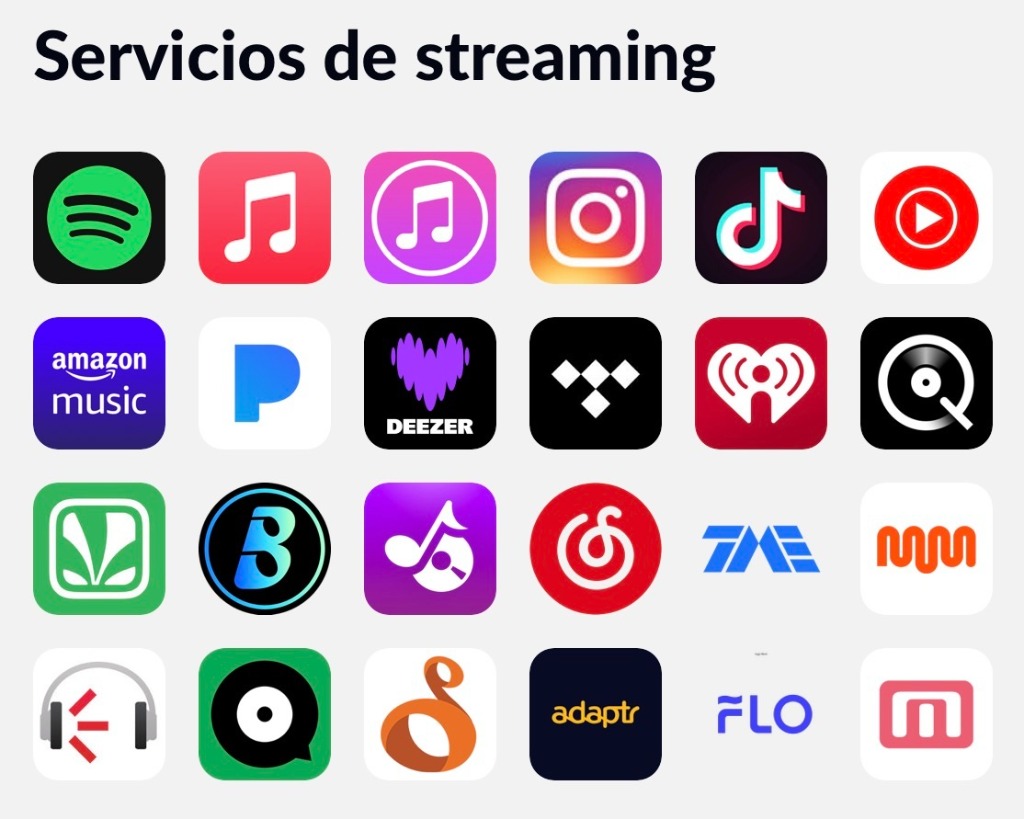 Servicios de streaming
